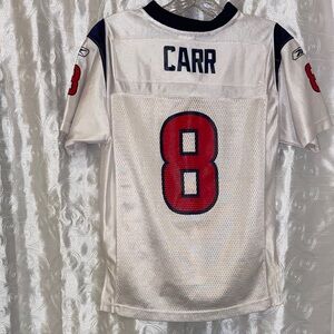 Reebok Houston Texans David Carr Jersey Youth Size Medium 🔥 YB8